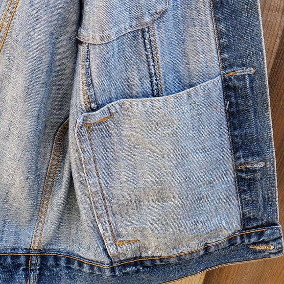 Anchor blue denim jacket size Large - Picture 9 of 16